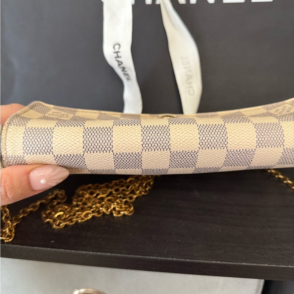 Louis Vuitton Felicia Damier azur Pochette - Picture 3 of 5